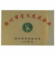 徐州市星火龍頭企業(yè)